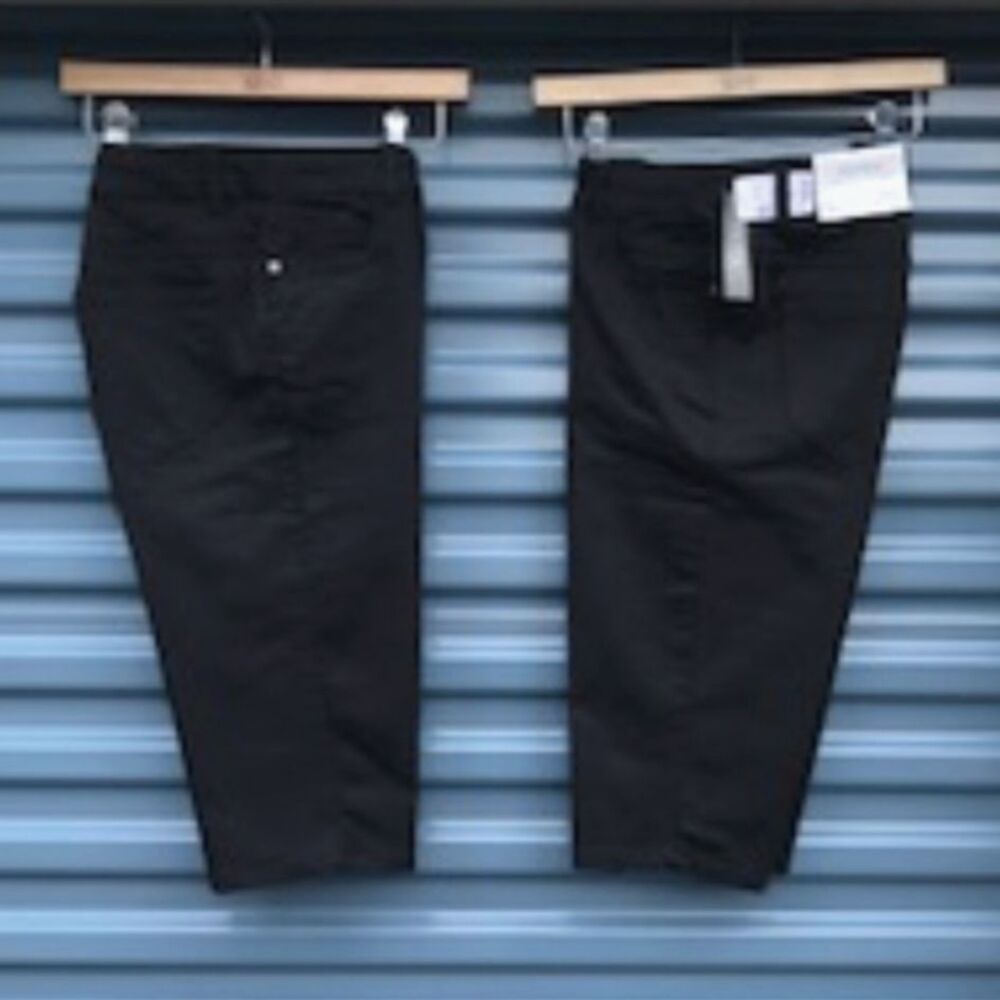 Bermuda Shorts . Size: 4 Petite Skimmer . (2) Pair Bundle . Black . New w/ Tags